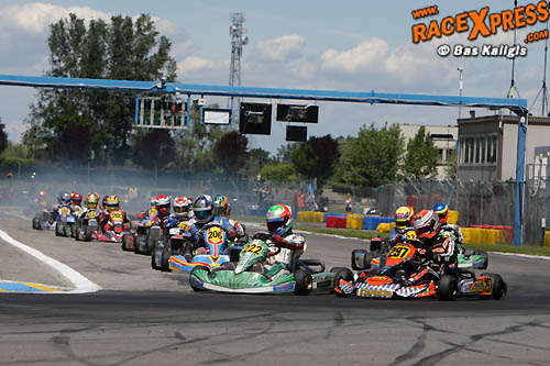 Max Verstappen en Harry Webb
